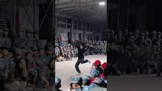 Military Training Beauty Genius Dance