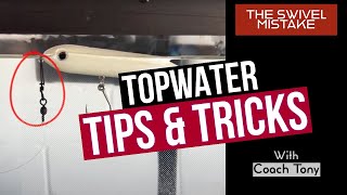 Snap Swivels vs Loop Knots For Topwater Lures [Underwater Analysis]