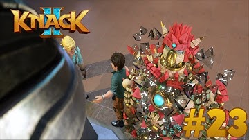 Knack 2 Gameplay Very Hard (PS4) Part 23 - Shockwave Power