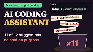 Design an AI Coding Assistant for Your AI System Design Interview