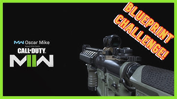 Modern Warfare 2 Blueprint Challenge!  | M4A1 Oscar Mike | Rebirth island Warzone Loadout