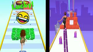 Bilionaire Run Vs High Hells - Double Game Mobile Game Android Ios Gameplay Walkthrough All Level