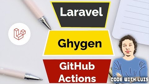Laravel: Ghygen GitHub Actions Generator
