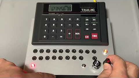 circuit bent Talking Calculator (Japanese) -1