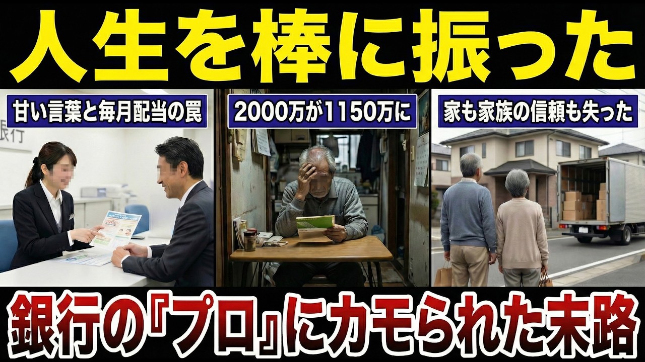 「元本保証だと思ったのに…」退職金2000万を銀行に一括投資した私の末路。毎月8万円の配当の正体は「〇〇」でした