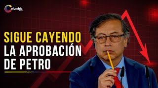 Aumenta el negativismo: Gustavo Petro es desaprobado por la mayoría de los colombianos