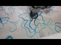 Chain stitch embroidery fill over seams