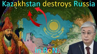 Kazakhstan unites Central Asia and defeats Russia in Rise of Nations