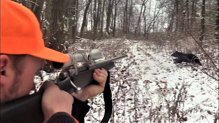 WILD Day of DEER DRIVES! - PA Rifle Hunting in the Snow