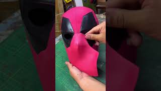 Cómo Hacer la MÁSCARA de DEADPOOL Parte 2 - DIY #deadpool  #deadpool3 #wolverine  #marvel