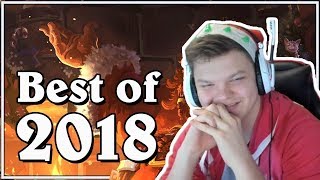 Сильвер смотрит: Funny And Lucky Moments - Hearthstone - Best Of 2018