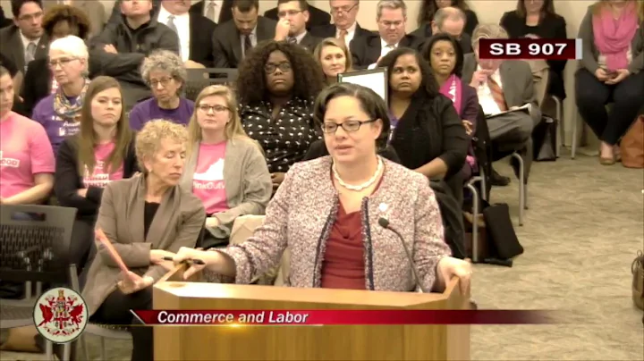 SB 907 - Commerce & Labor Committee