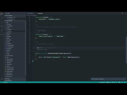 Laravel Automatic Password Hashing