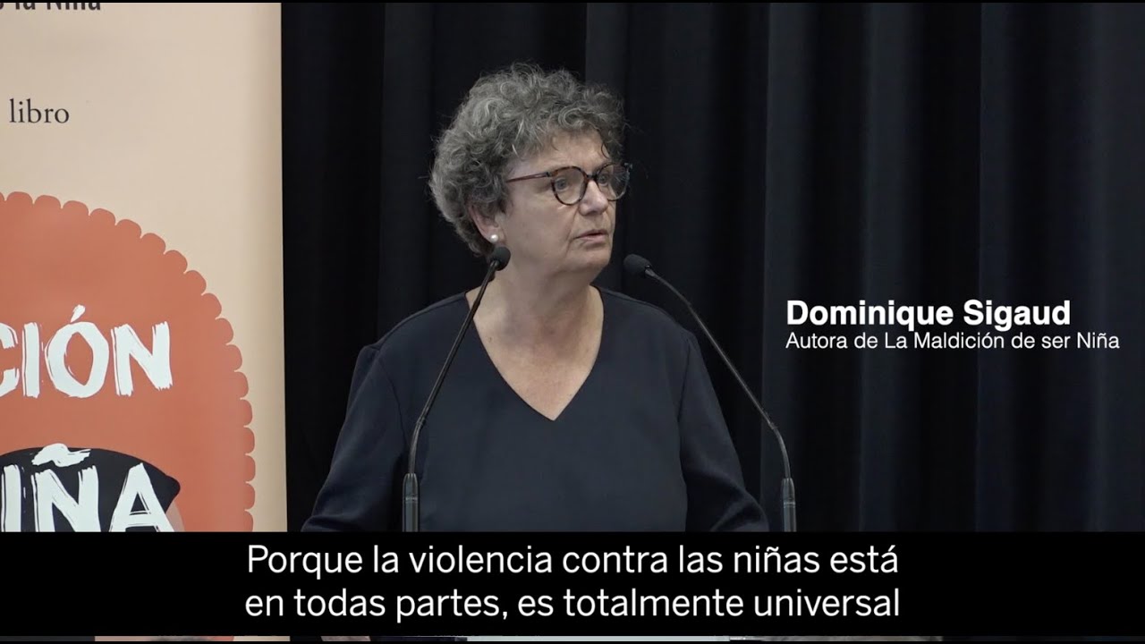 Resumen de la presentación del libro 'La maldición de ser niña' - YouTube