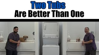 Dog Bathing Tub Setup by Grooming By Rudy 361 views 11 months ago 1 minute, 53 seconds
