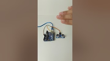 Arduino project. Ultrasonic  sensor