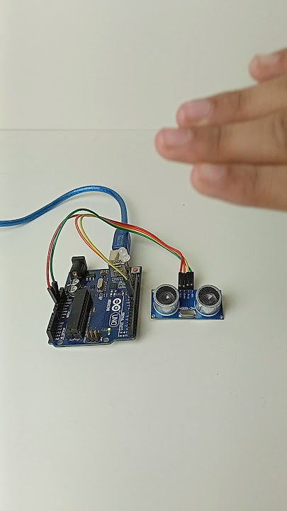 Arduino project. Ultrasonic  sensor