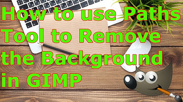 How to use Paths Tool to Remove the Background in GIMP