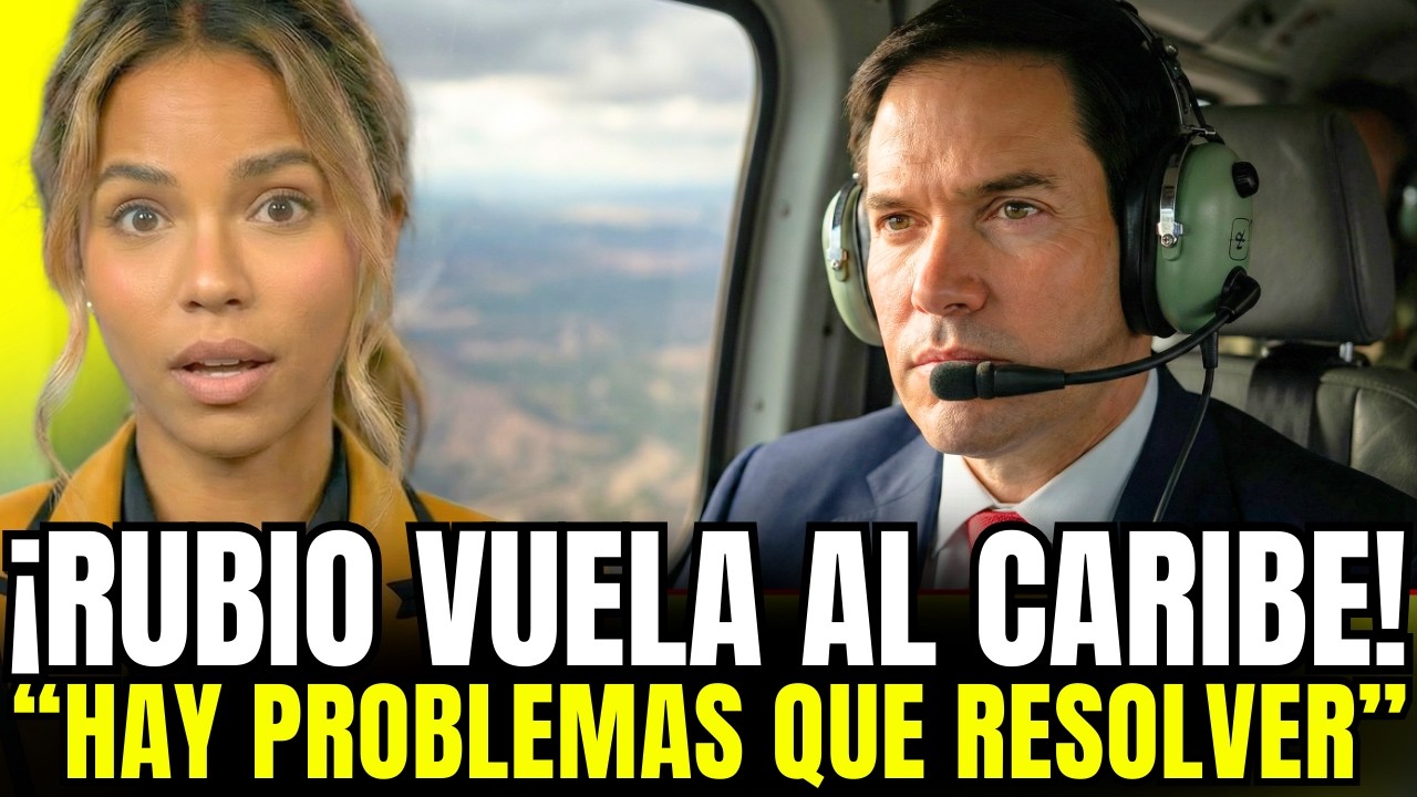 💥¡ÚLTIMA HORA!💥 RUBIO ABANDONA ORIENTE MEDIO Y VUELA AL CARIBE PARA RESOLVER ASUNTOS PENDIENTES