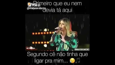 Thumbnail of Bem Pior Que Eu (Ao Vivo) - Marília Mendonça // Música para status