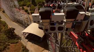 Celebrity X2 FRONT SEAT POV 2022 SIX FLAGS MAGIC MOUNTAIN Wealth