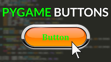 EASY Way to Make BUTTONS for Python/PyGame Projects