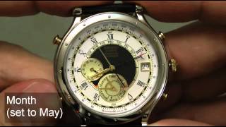 Seiko 6M13 Millenial Perpetual Calendar - Age of Discovery Series - YouTube