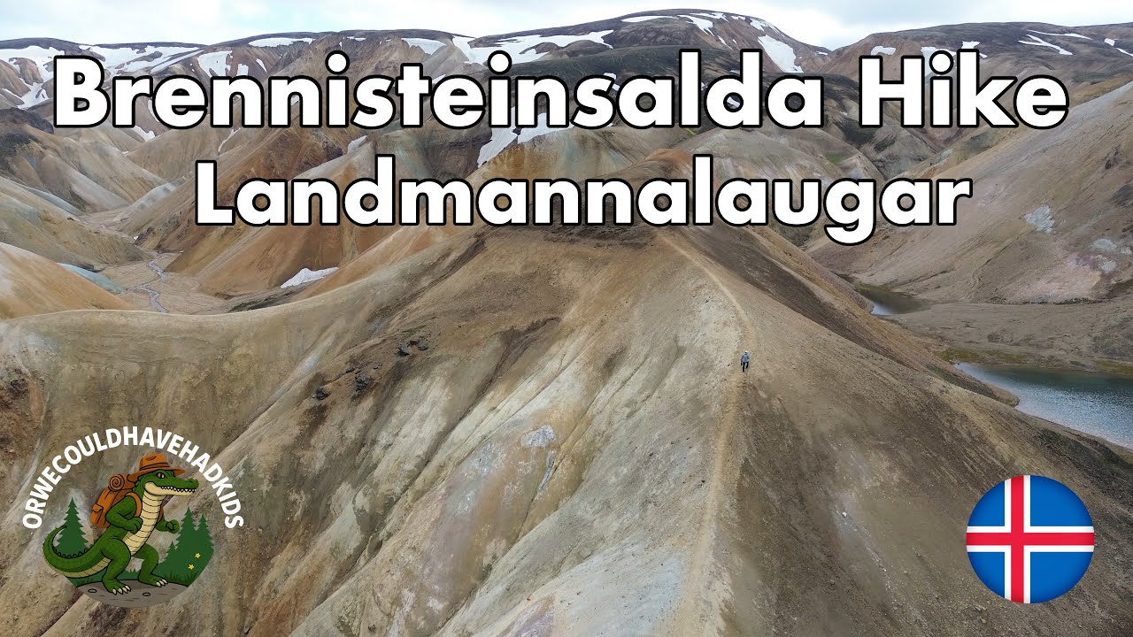 Brennisteinsalda Hike, Landmannalaugar | Iceland’s Most Colorful Volcano Hike — Brennisteinsalda, Iceland — video poster