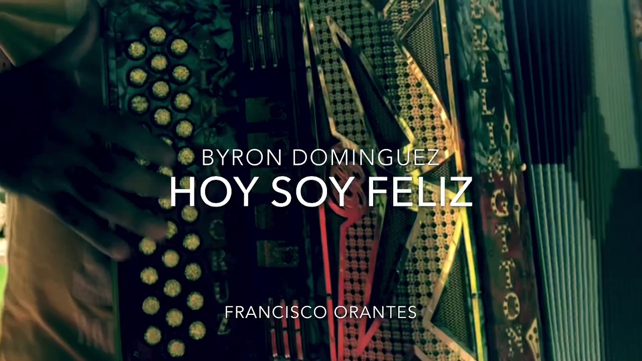 Hoy soy feliz. Francisco Orantes. Cover acordeón