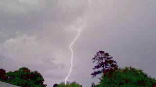 Thunderstorm and Lightning 5-27-2017 near Chester, VA