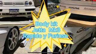 Body kit del Jetta de rápido y furioso