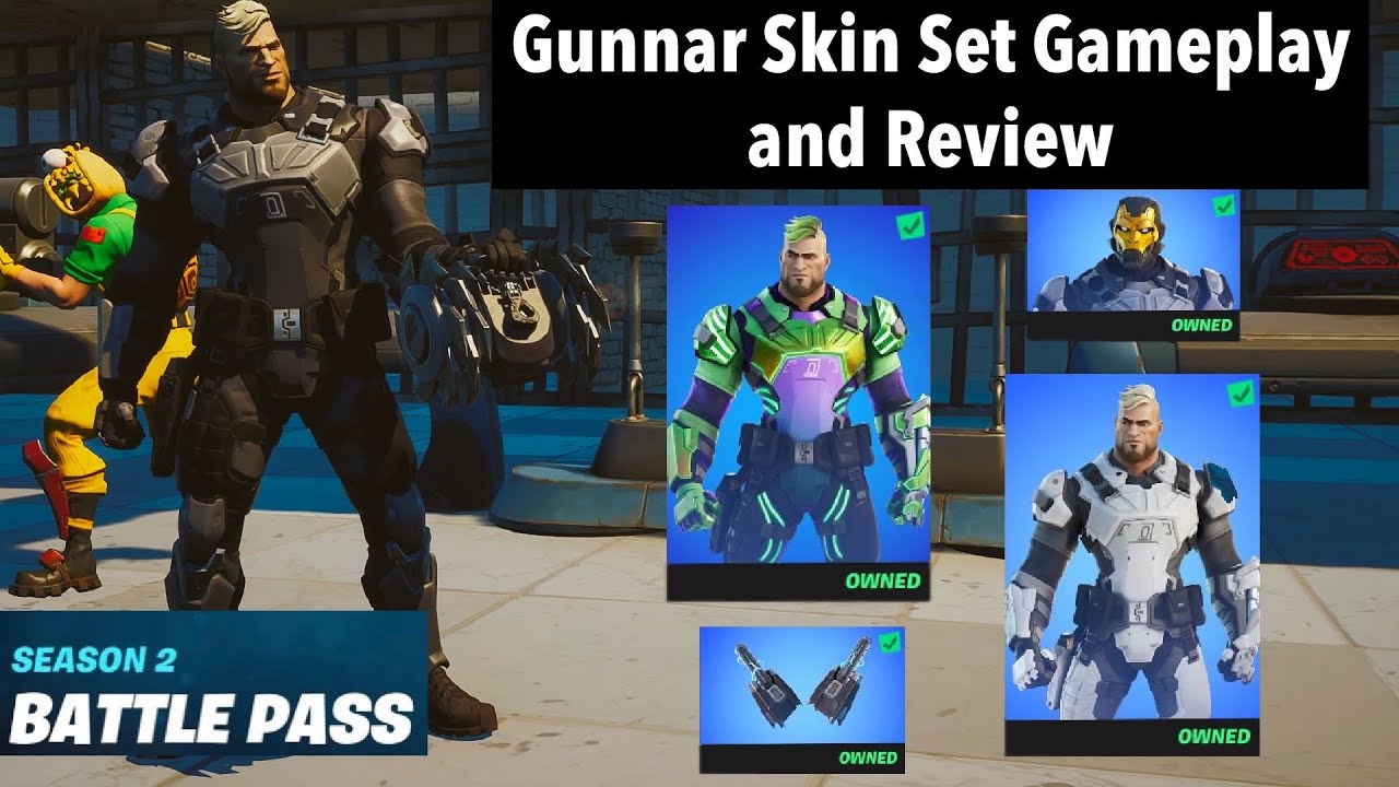 GUNNAR Skin + Artic Tac and Ultra charged styles + Punch Saw and Chain Surfer Gameplay and Review