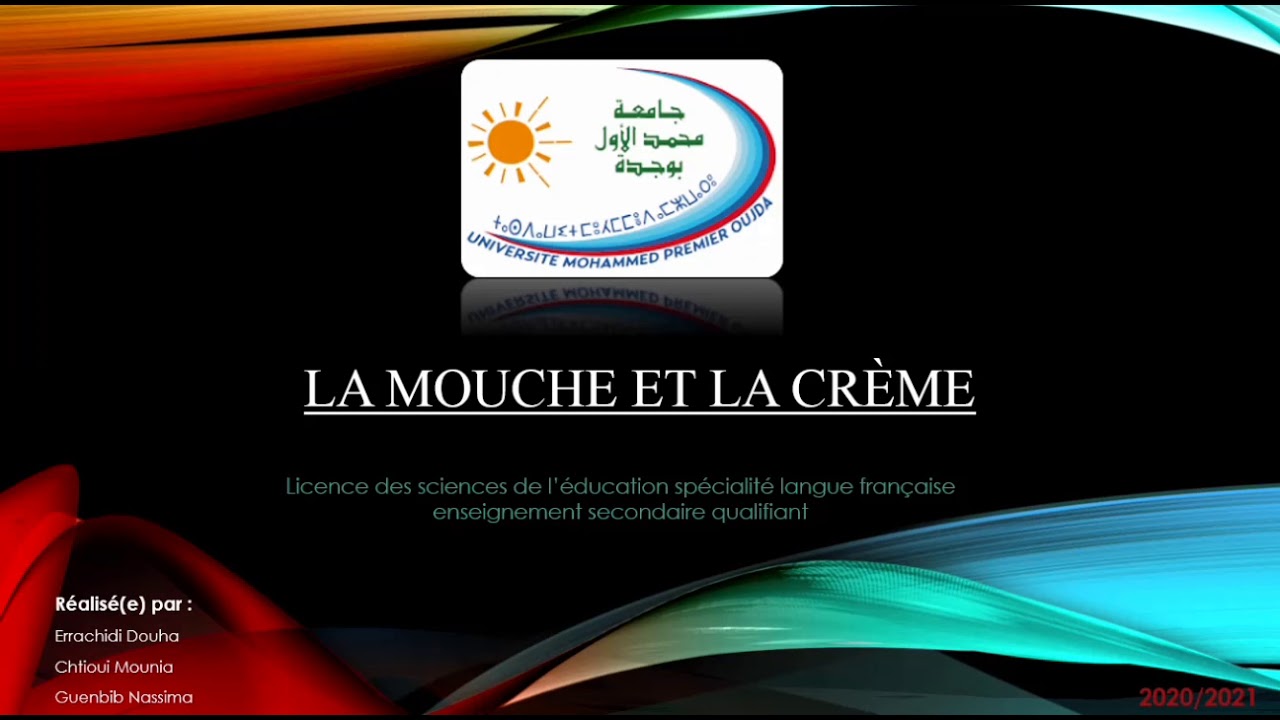 Une fable : la mouche et la créme. - YouTube