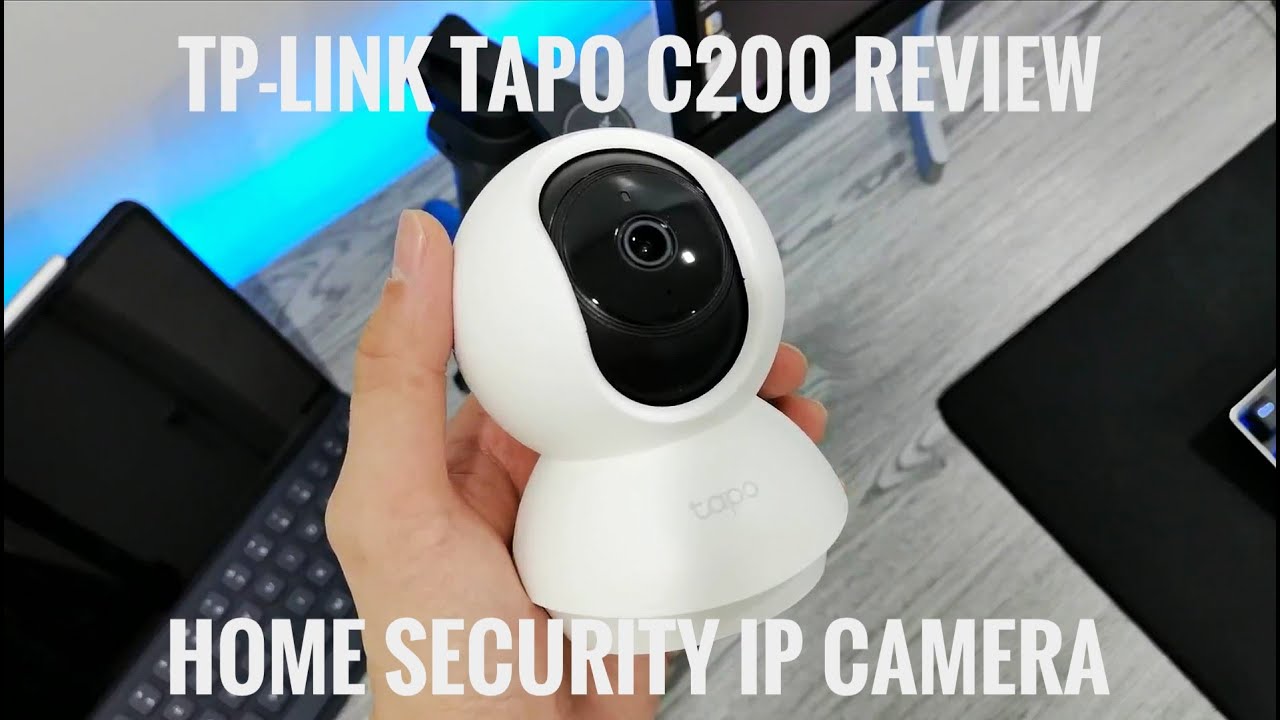 Tapo Caméra Surveillance WiFi intérieure 1080P C200, détection de