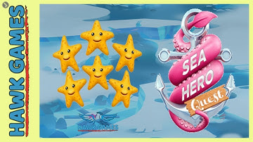 Sea Hero Quest 🐳 Bonus Level 1 Arctic Rivers - 6 Stars Walkthrough