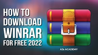 How to download WinRAR 2022 || AJs Academy