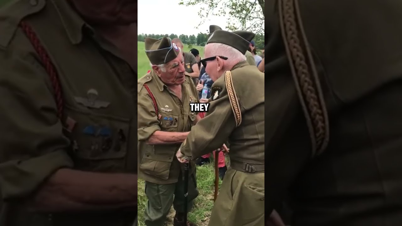 The Moment When Two U S Veterans From WWII Reunited Again