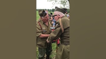 The moment when Two U.S Veterans from WWII Reunited Again