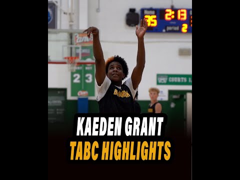 2026 Kaeden Grant Benbrook Middle High School TABC Highlights