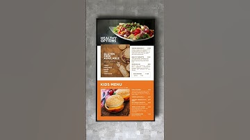 Stop Wasting Money! Make Your Own Editable Modern Menu Board in Canva Tutorial