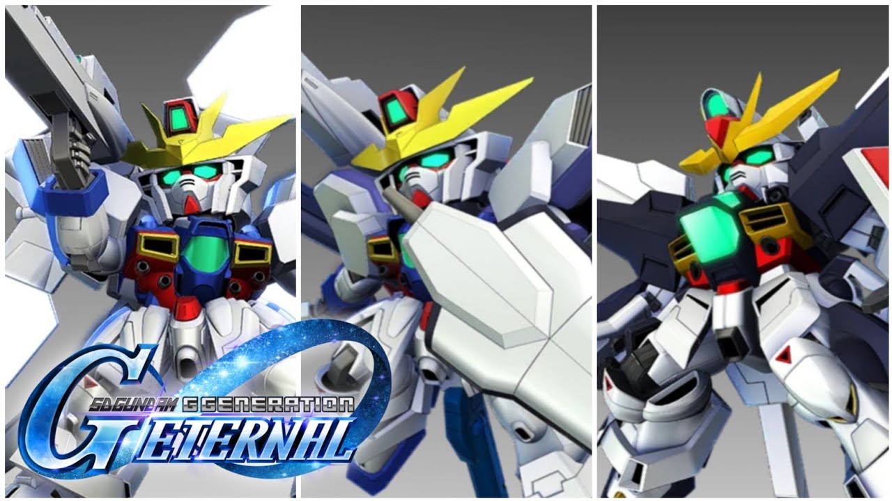 『ガンダムX』Gundam X All Forms & Attack Animations | SD Gundam G Generation Eternal