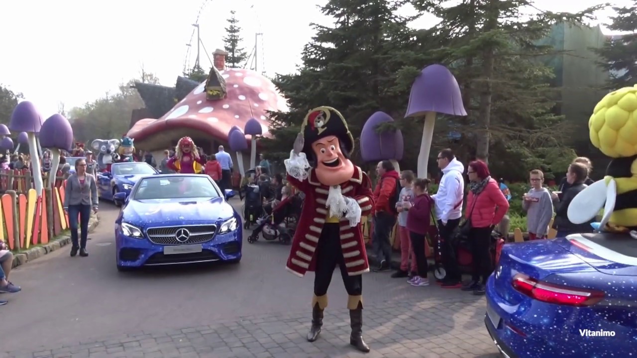 plopsaparade met plop en blinky bill @ plopsaland