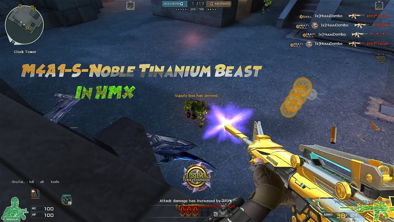 Crossfire West: M4A1-S-Noble Titanium Beast in HMX