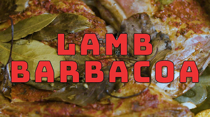 How to Make AUTHENTIC Lamb Barbacoa!
