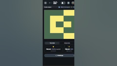 CSS Battles Daily Target 11th May 2025 Solution | 121 chars | CSS Challenges #cssbattles #css