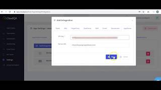 Famous CloudQA integration with Applitools Profile