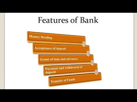 Features/ Functions  of Bank:- Basic function, (Types of Bank Account),Representative function.