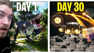 Riding Dinosaurs & Flying Spaceships - Surviving TIME TRAVEL in Grand Emprise: Time Travel Survival