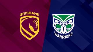 NRL 2026 | Broncos v Warriors | Full Match Replay | Round 24