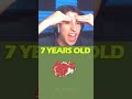 Crashing Minecraft at different ages